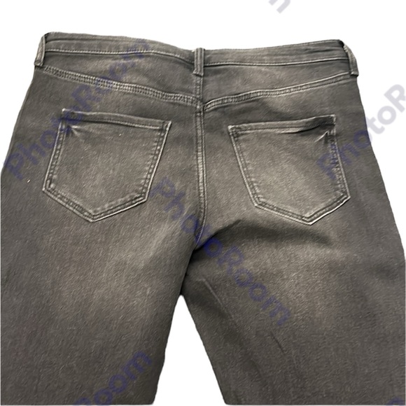 H&M Rhinestone Striped Gray Skinny Jeans - Picture 6 of 6